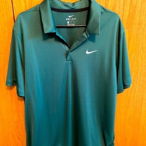 Nike Polo Shirt sz XL Green